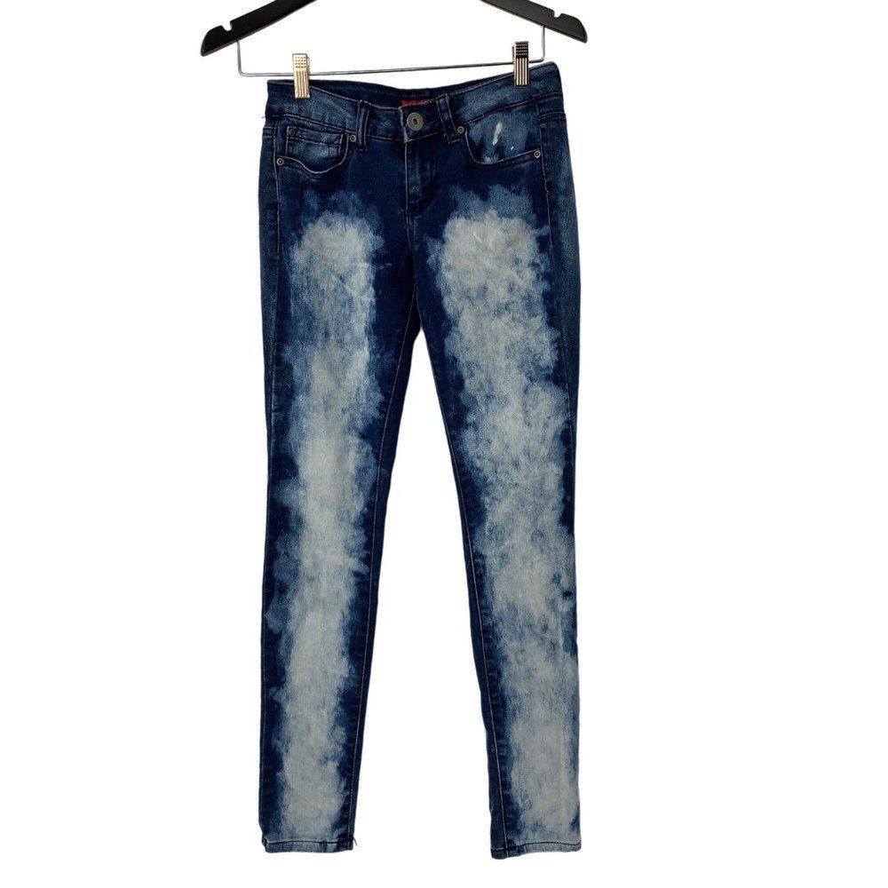 Bongo Acid Wash Jeans Release Year 2014 Size 1 XS Skinny Stretch Low Rise 4063
